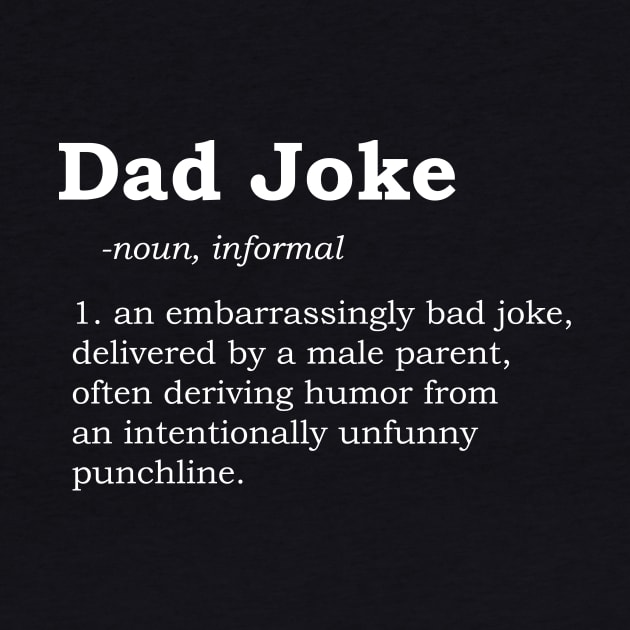 Dad Joke Dictionary Definition by LovableDuck